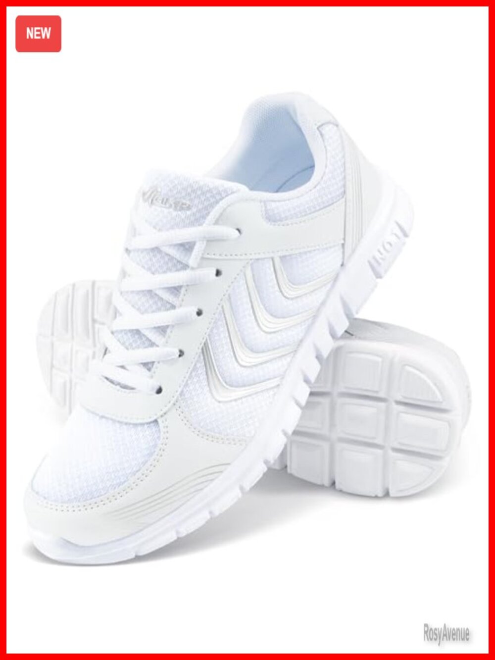 Lightweight Breathable Mesh Athletic Sneakers Non Slip Comfortable Walking Shoes